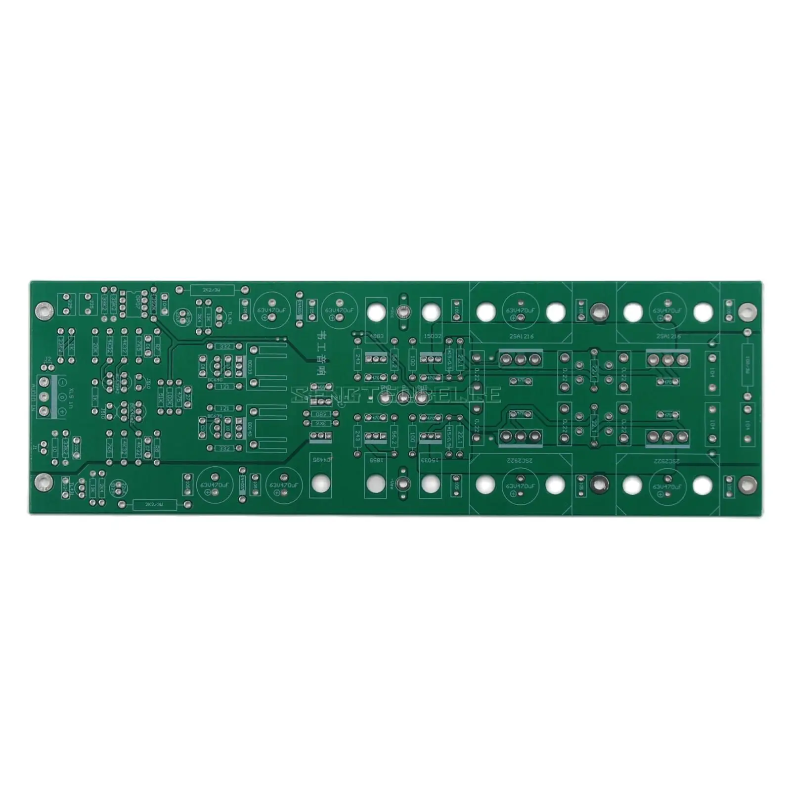 HiFi Mono High Power Home Audio Amplifier Board PCB Reference 956 Circuit