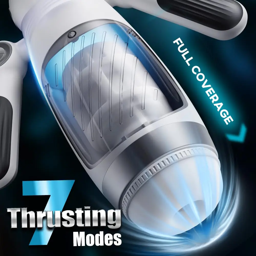 GALAKU Automatic Male Masturbator Cup Ejaculation Realistic Powerful Auto Sucking Channel Pocket Pussy Real Vagina Toys for Men