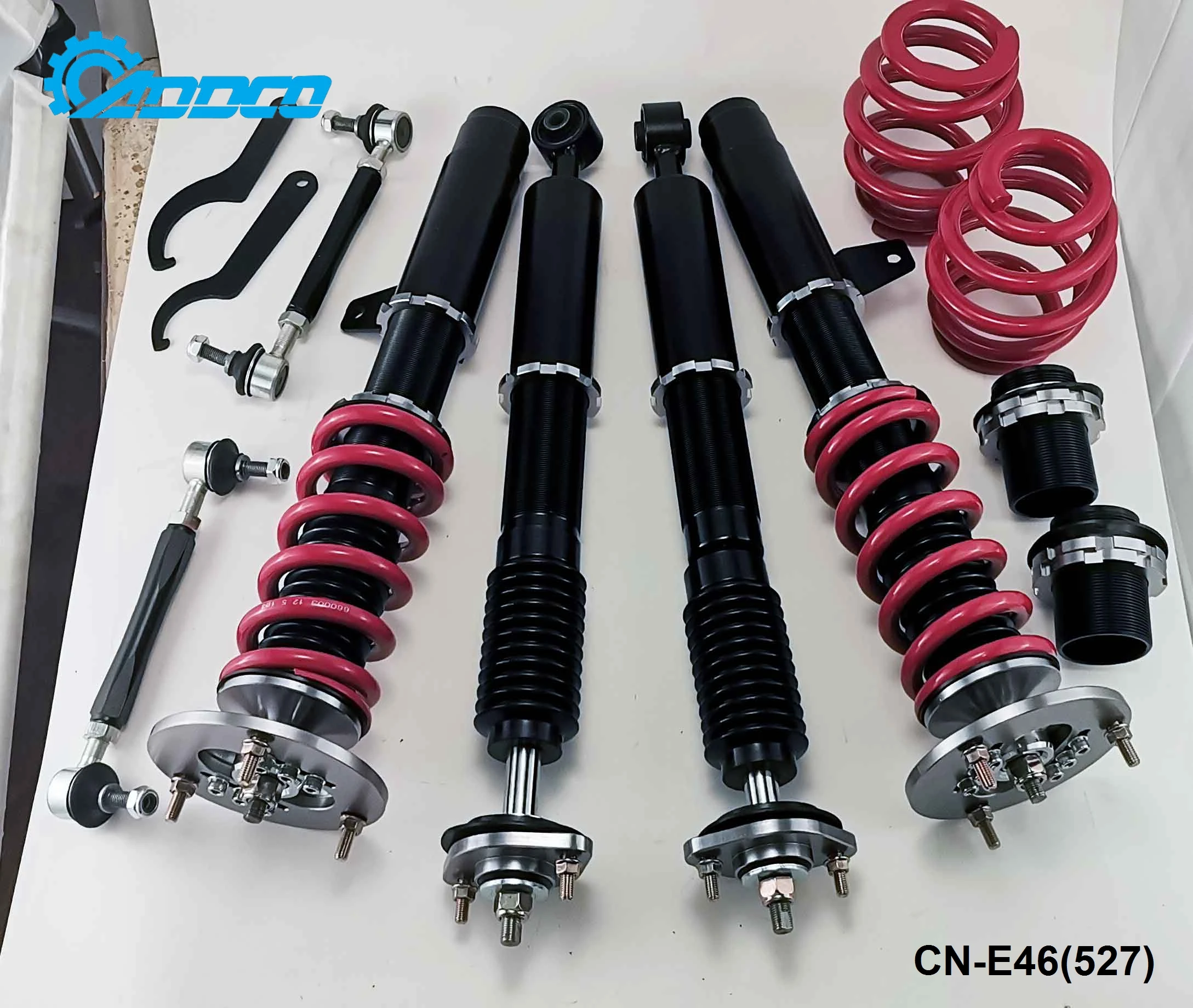 

Spring Struts Racing Suspension Coilover Kit Shock Absorber for 01-05 BMW E46 330i/330Ci/330xi CN-E46(527) (RANDOM COLOR)