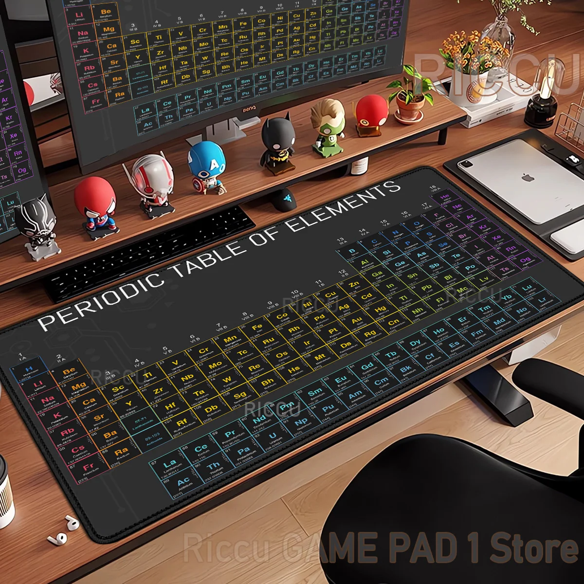

HD Mouse Pad Gamer XXL knowledge Home Mouse Mat Desk Mats Periodic Table of Elements Office Carpet Gamer Natural Rubber Mice Pad