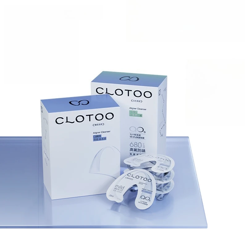 

Orthodontic Invisible Braces Cleaning Tool Retainer Dentures Effervescent Cleaning Tablets Portable Sterilization Oral Care Tool