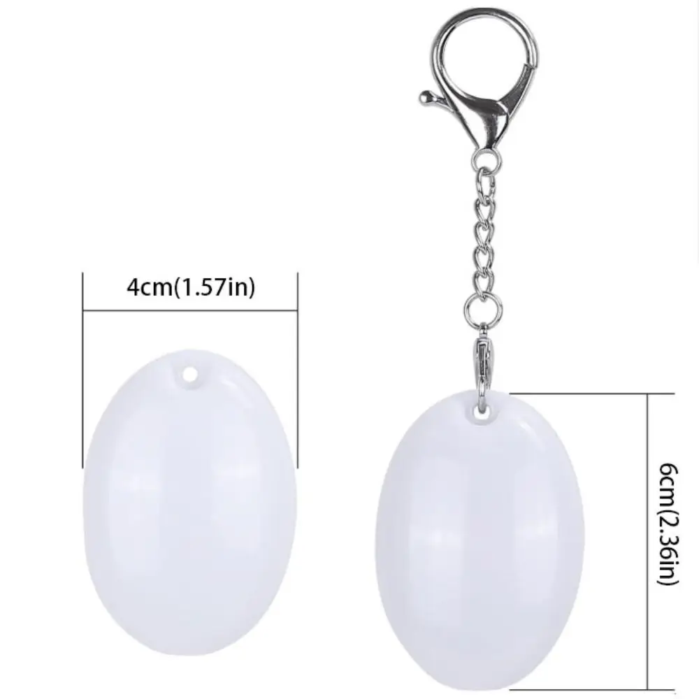 USB C Rechargeable Heart Shape Keychain Light Keychain Clip Heart Shaped Mini LED Bag Light Touch Switch LED Light