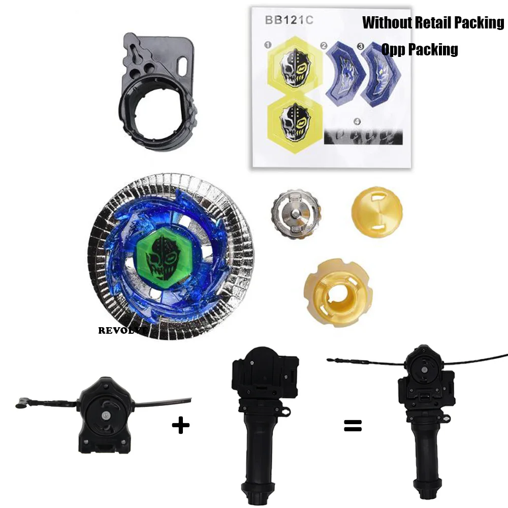 B-X TOUPIE BURST BEYBLADE el drago toupie metal fusion 230wd duouranus bb121c с рукояткой + черный тросик