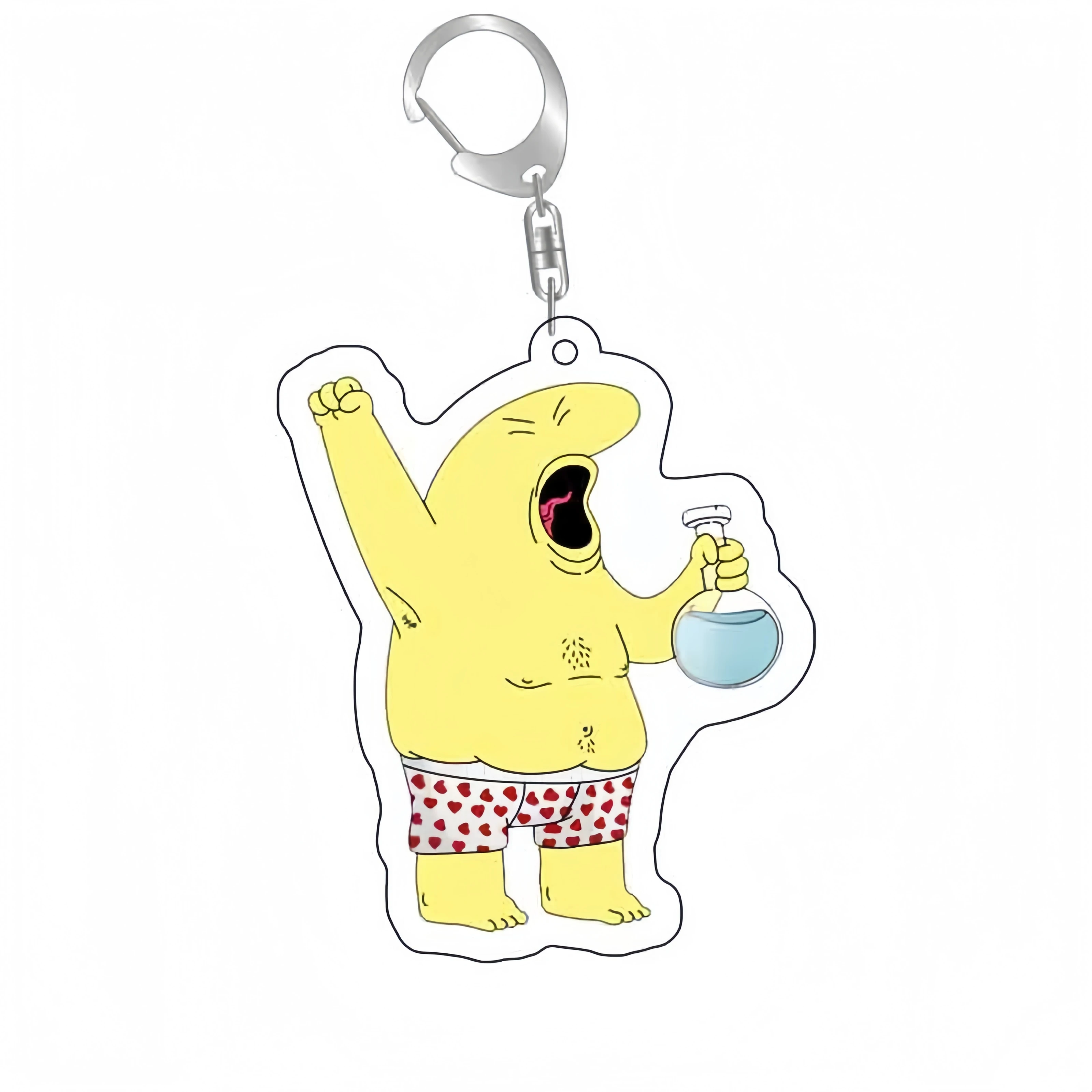 سلسلة المفاتيح الممتعة من سلسلة الأصدقاء المبتسمين، قلادة جميلة للزوجين، هدية لمحبي الأصدقاء، حقيبة ساحرة، أعمال كرتونية، منتجات ذات ربطة بالرسوم المتحركة