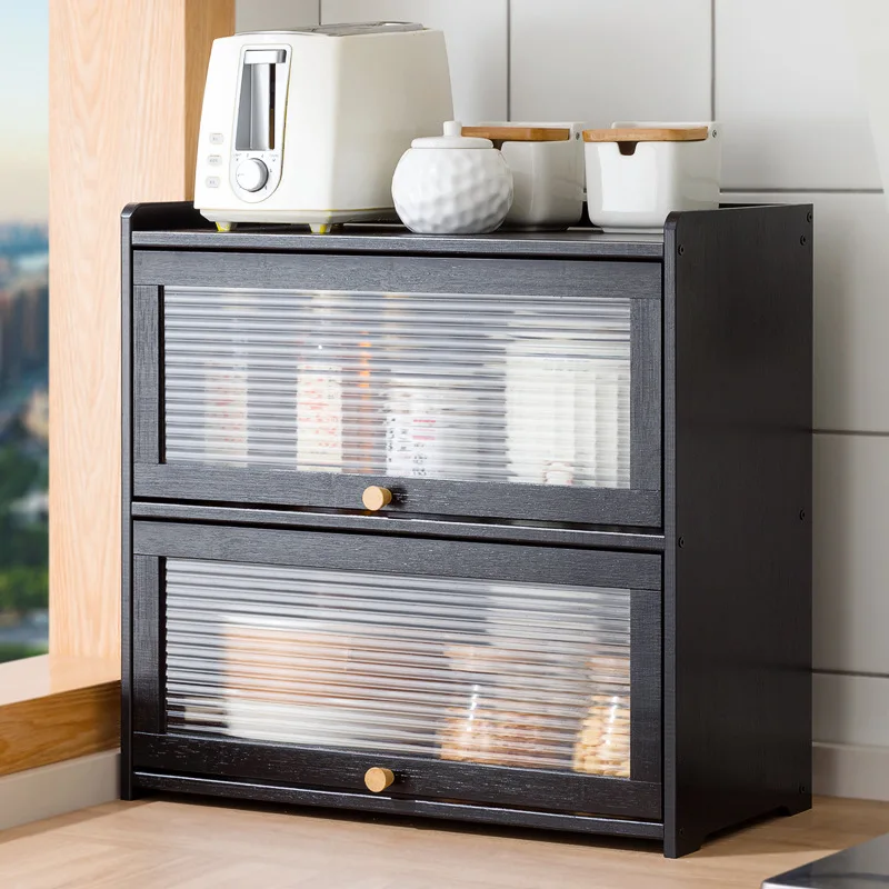

Kitchen Shelf Cabinet Seasoning Dishes Storage Storage Cabinet Countertop Cupboard Household Cutlery Chopsticks Storage Box