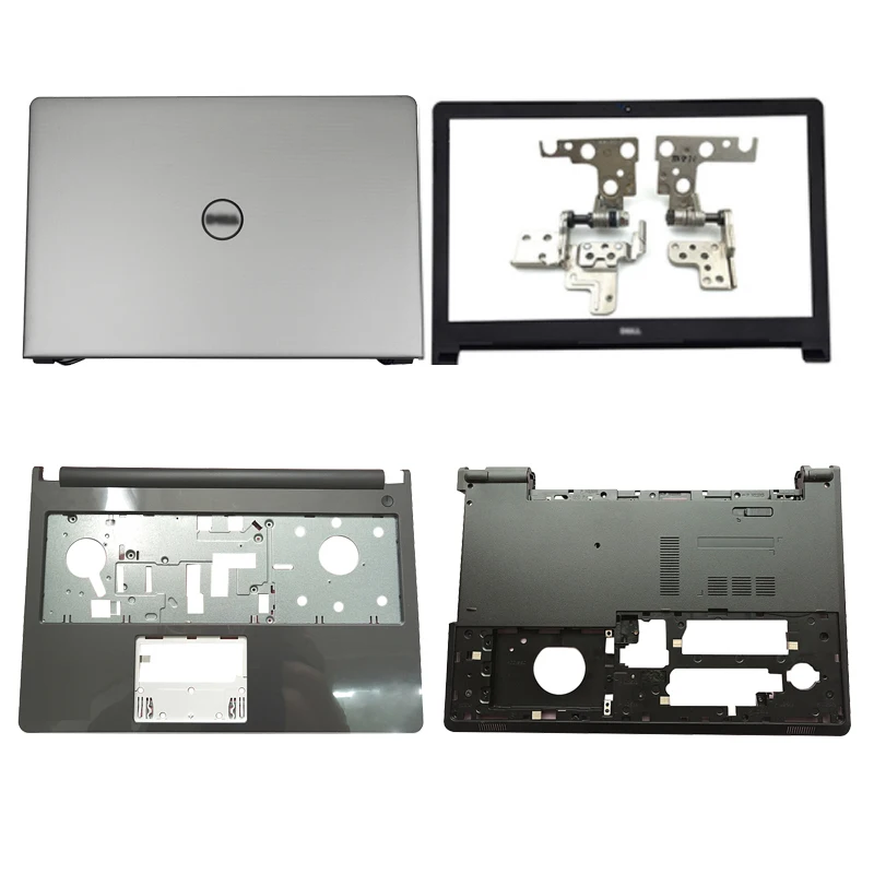 

NEW For Dell Inspiron 15 5000 5555 5558 5559 LCD Back Cover/Front bezel/Hinges/Palmrest/Bottom Case 0J6WF4 0YYRT3 0T7K57 0PTM4C