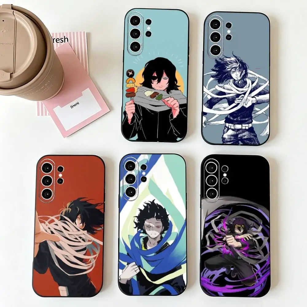 Aizawa Shota  Phone Case For Samsung S26,S25,S24,S23,S22,S21,S30,Ultra,Plus,Fe,Soft Silicone Black Cover