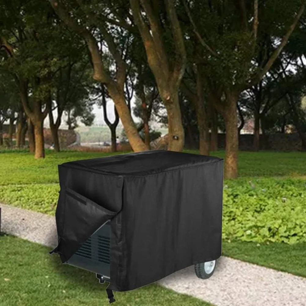 Generator Cover Waterproof Heavy Duty Thicken 210D Oxford Cloth Universal Generator Cover For Universal Portable Generators