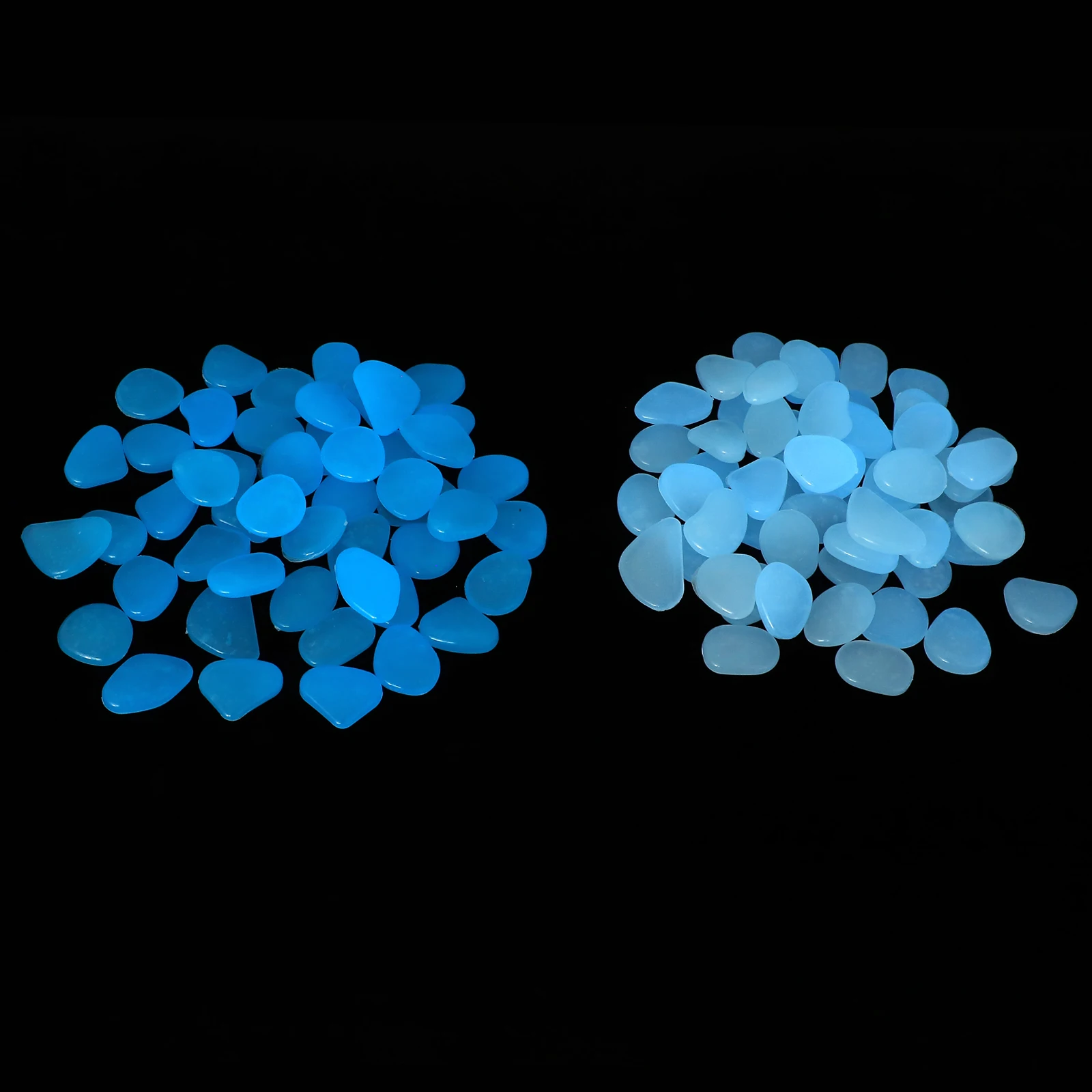 

200 Pcs the Dark Aquarium Decors Stones Fish Tank Aquarium Decors Resin L scaping Rocks Non Luminous Rocks Polluting Safe