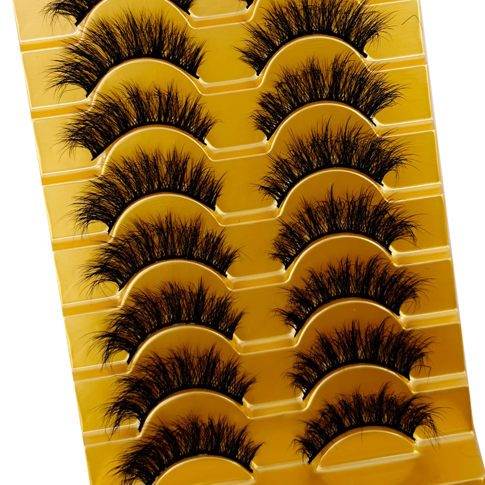 38 Stile 10 Paar Natürliche Lange 3D Nerz Falsche Wimpern Make-up-Set Nerz-Wimpernverlängerung Kurze Wimpern – Detail 33