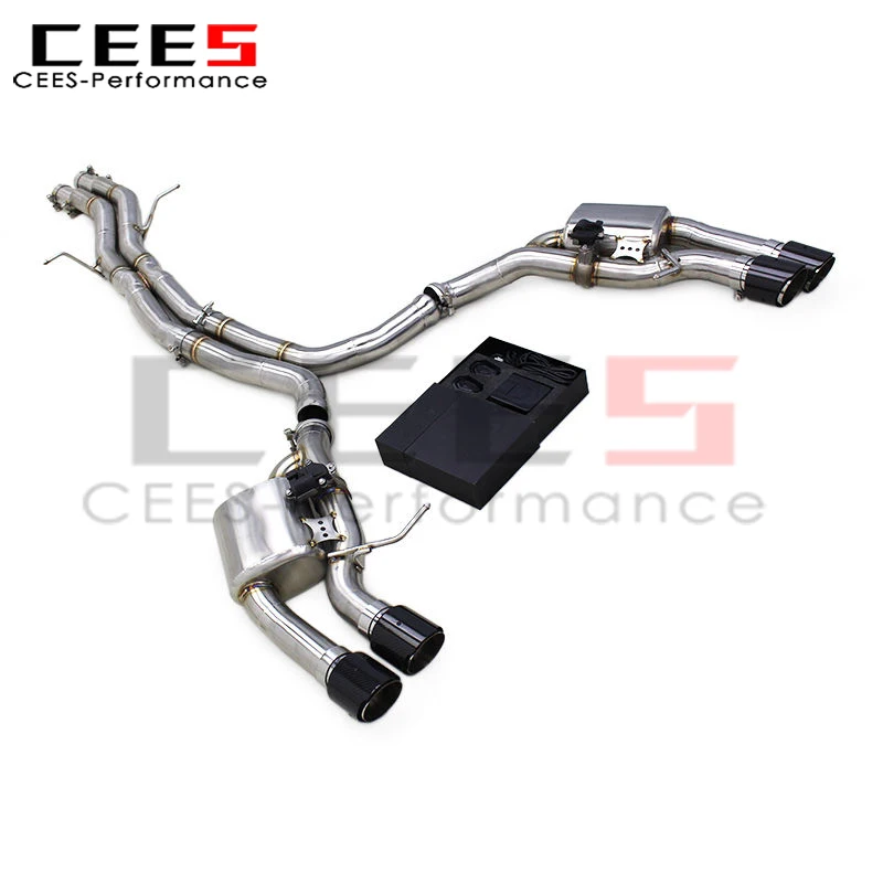 

CEEES Valvetronic Catback Выхлопная труба для Porsche Macan 3.0T 2015-настройка выхлопной системы из нержавеющей стали Escape