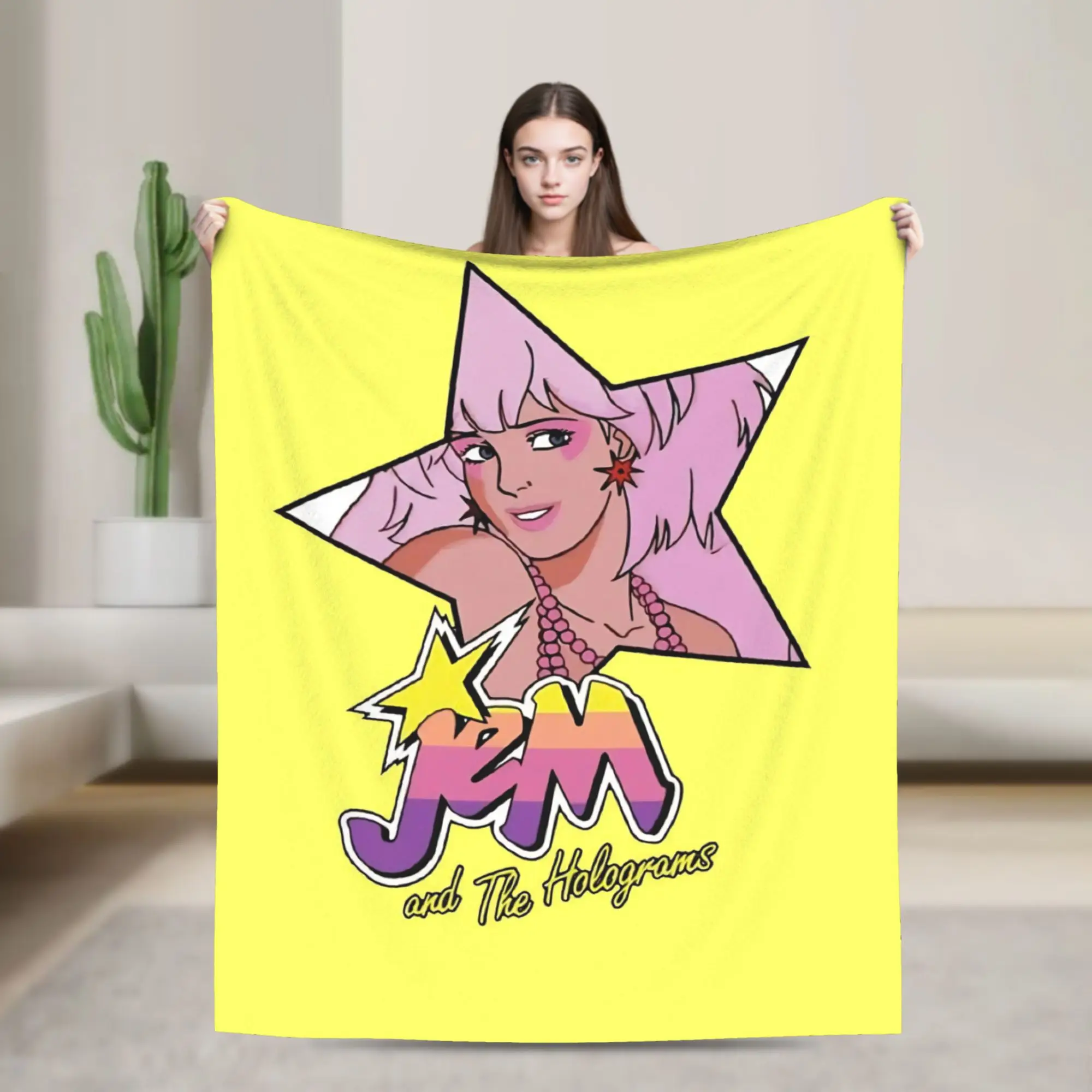 Jem And The Holograms Blanket Multi-size Soft and Lightweight  Throw Blankets for Couch Sofa and Bed