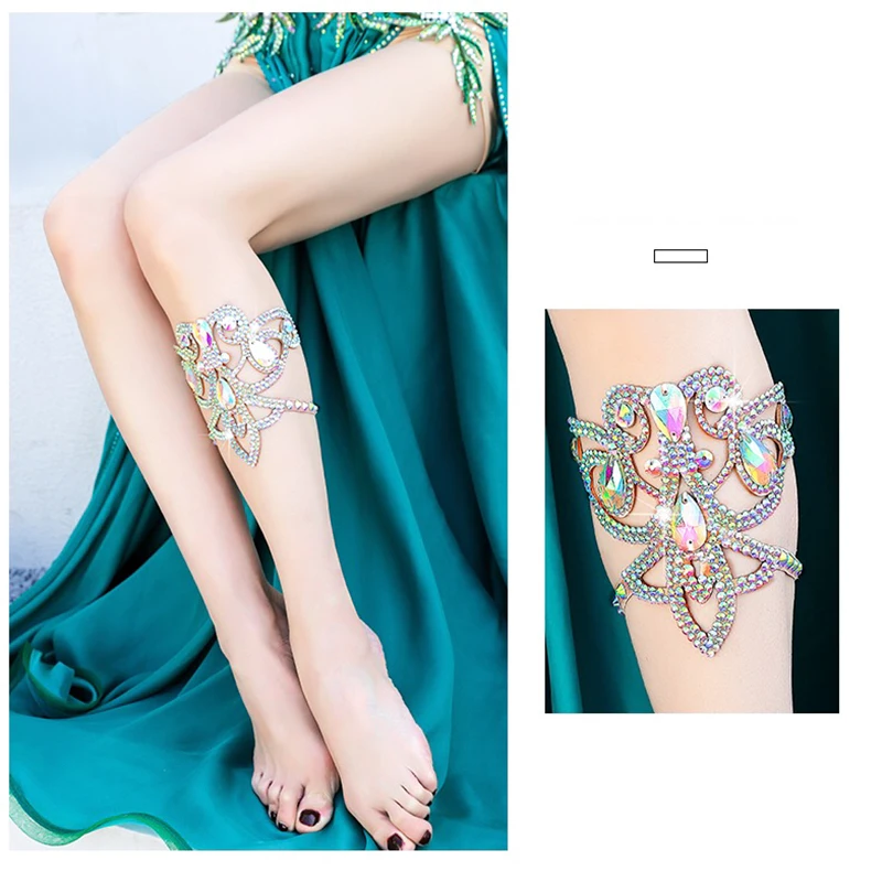 Belly Dance Leg Decoration National Standard Adult Latin Dance Leg Performance Jewelry Clothing Accessories