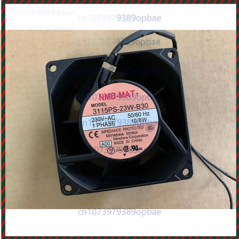 

Вентилятор охлаждения переменного тока для nmb-mat 3115ps-23w-b30 80*80*38 мм 230 В с алюминиевой рамкой