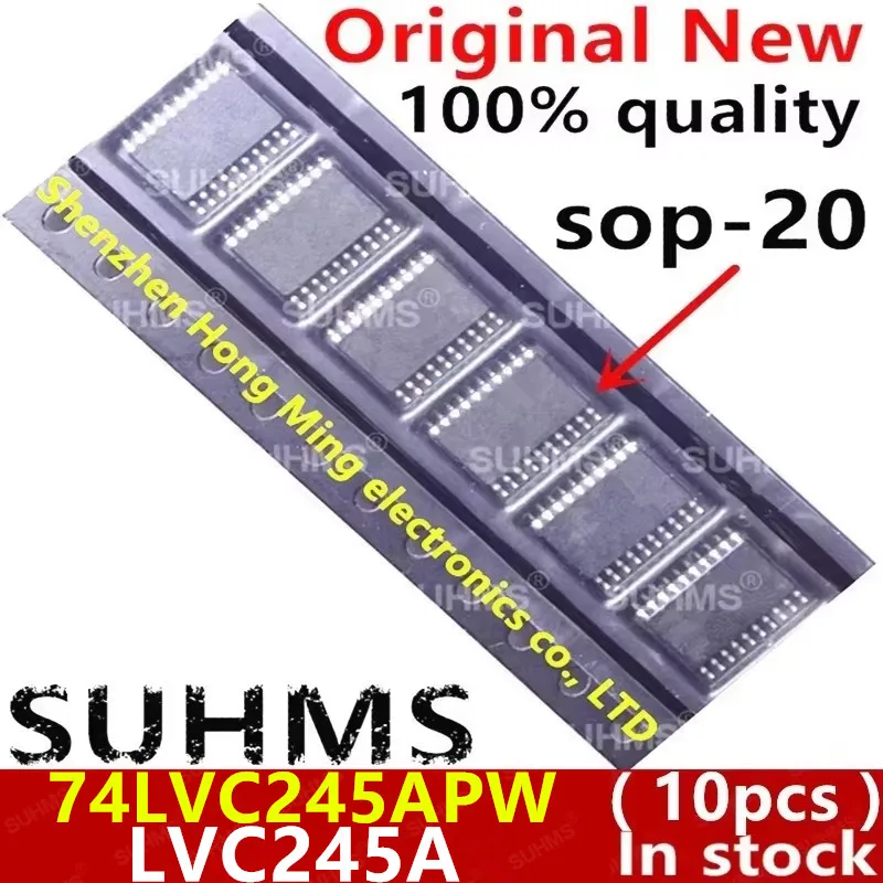 (10piece)100% New 74LVC245APW 74LVC245 LVC245A tssop-20 Chipset