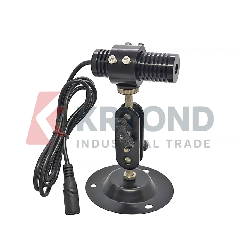 532nm Green Dot Laser Module 20x60mm 10mW 20mW 30mW 50mW 80mW Industrial Alignment Positioning with Adjustable Mounting Bracket