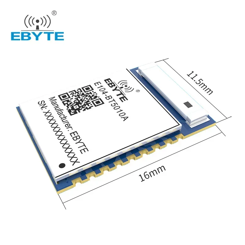 nRF52810 Bluetooth 5.0 Serial-to-BLE Module 2.4GHz Low Power E104-BT5010A Ble Wireless Transceiver Receiver Blue-tooth Series