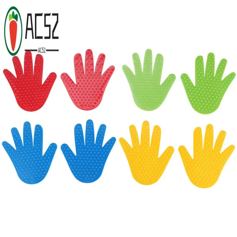 

AC52-8 Pairs Hands And Feet Game 4 Color Toys For Kids Jump Play Mat Sport Musculation Indoor Outdoor Game Props For Children