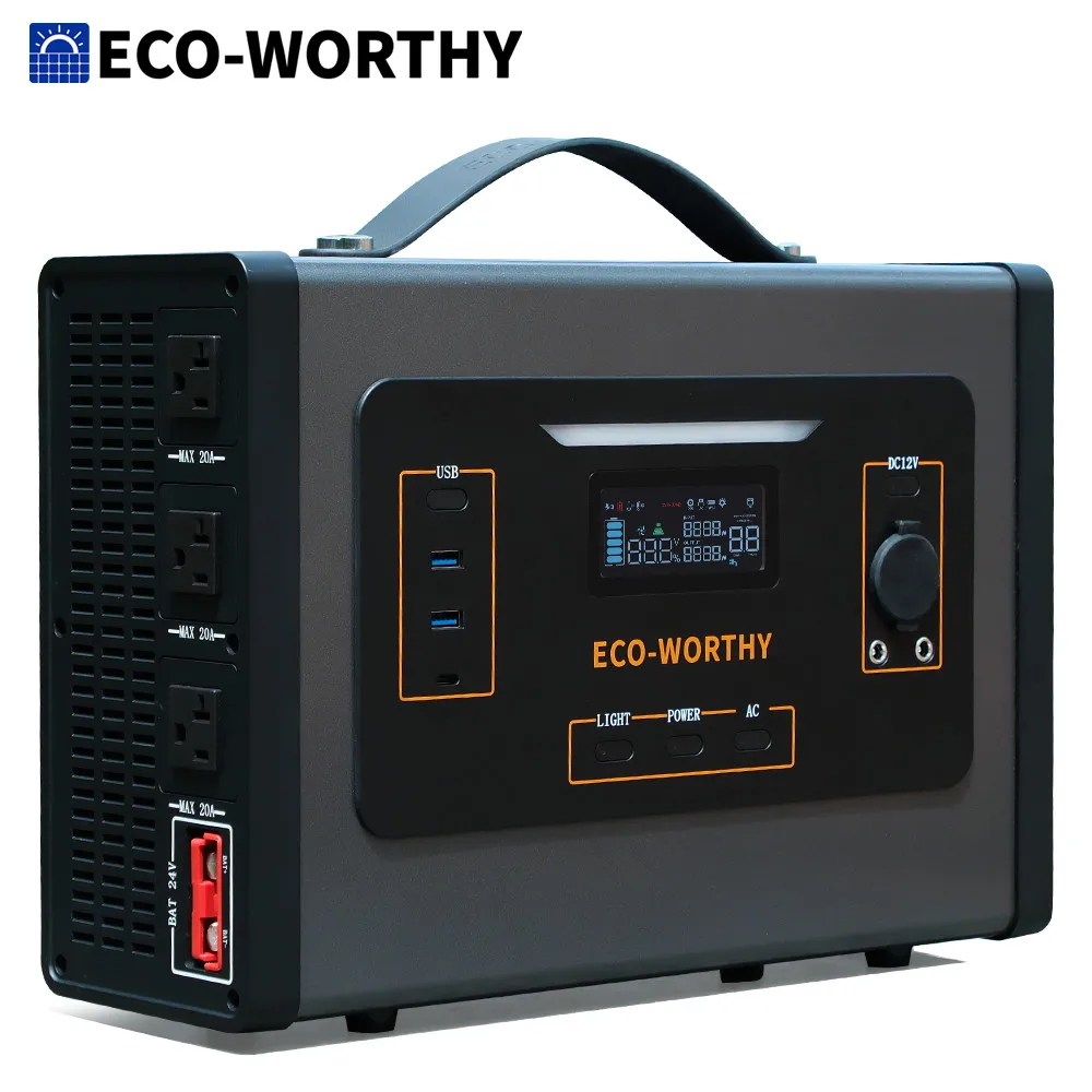 

2000W Portable Inverter Charger for RV Household Outdoor