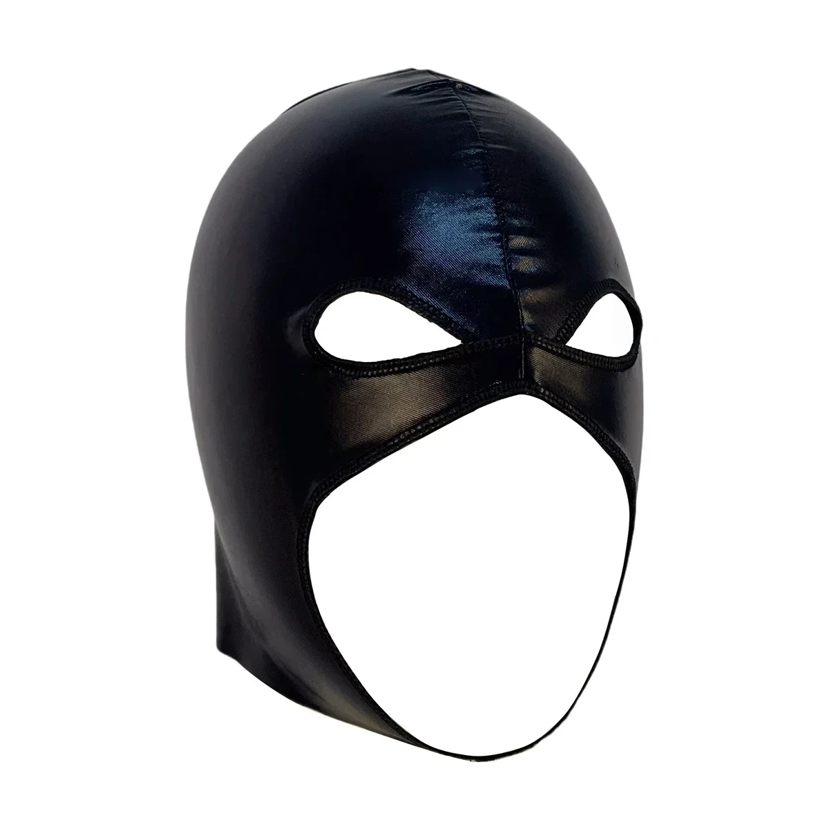 Unisex Kunstleder Kopfbedeckung Halloween CS Spiel Party Cosplay Zubehör Kostüme Männer Offene Augen Mund Vollkopfbedeckung Gesichtsmasken