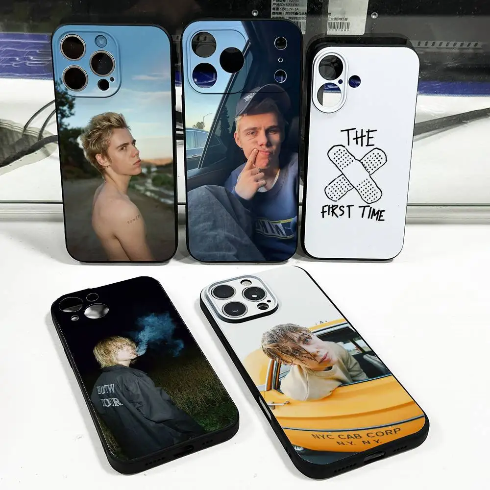 

The Kid L-Laroi Phone Case For iPhone 17,16,15,14,13,12,11,Pro,Max,Plus,X,XS,SE4,E,Mini,Soft Black Case