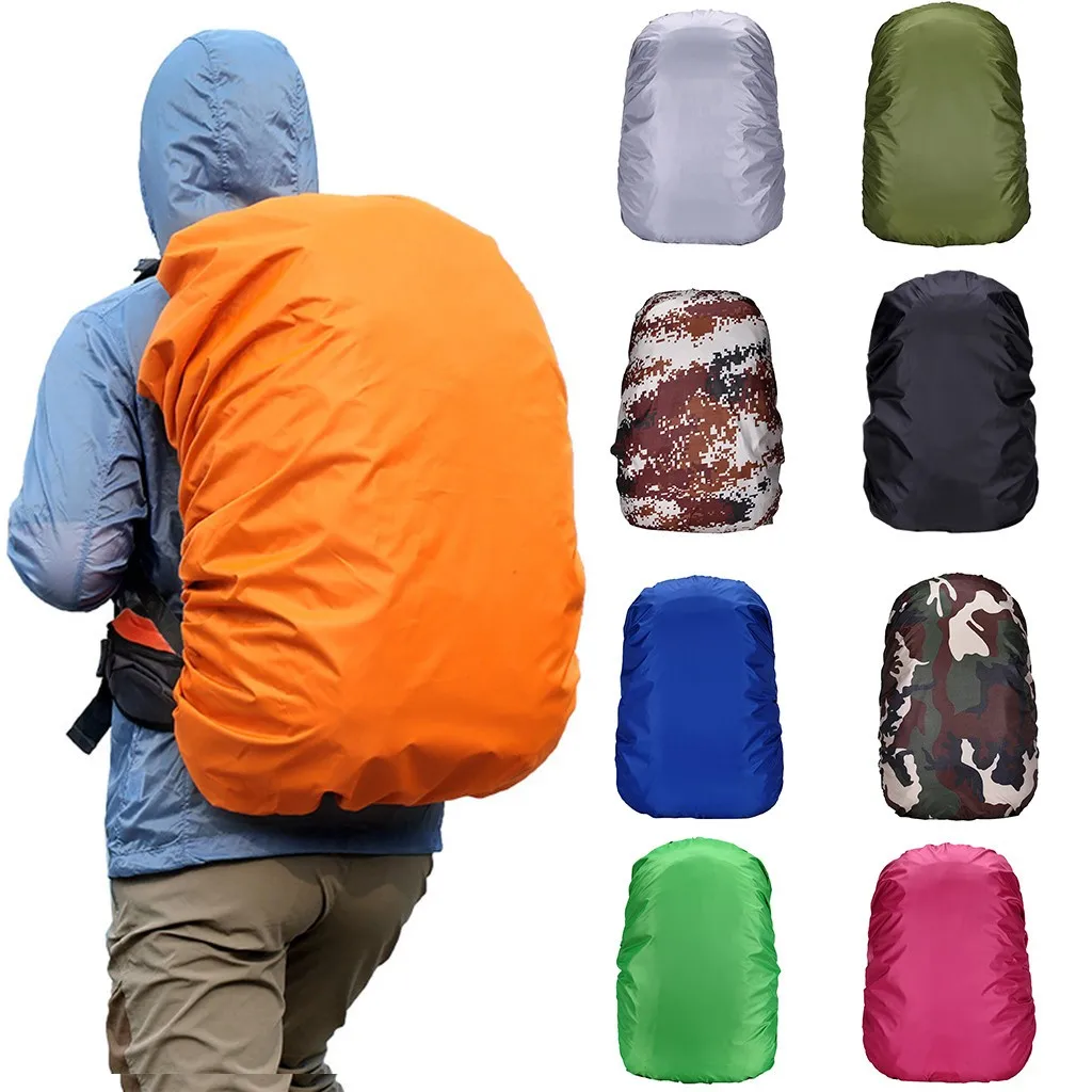 Men's Bags Cover Waterproof Backpack Cover Bag Camping Hiking Outdoor Rucksack Rain For Large Capacity Mountaineering Bag