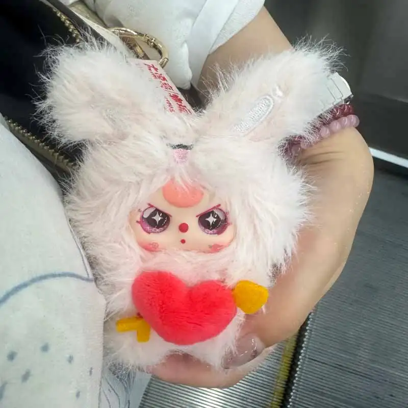 

Baby Three Cupid Винитная плюшевая игрушка слепая коробка серии милая мини-кукла рюкзак кулон изысканный брелок загадочная коробка подарки-сюрпризы