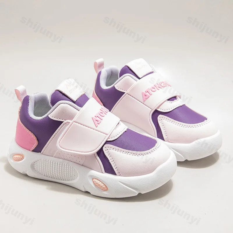 Children Sneakers Spring Fashion Breathable Lightweight Sport Shoes Boys Girls Causal Outdoor Trendy Versatile Non Slip Shoes