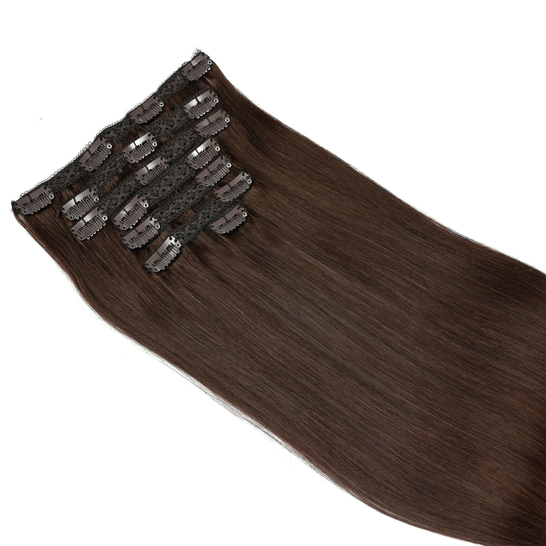 

100% Remy human hair high-quality European hair extension pieces exquisite craftsmanship PU material adjustable clamping