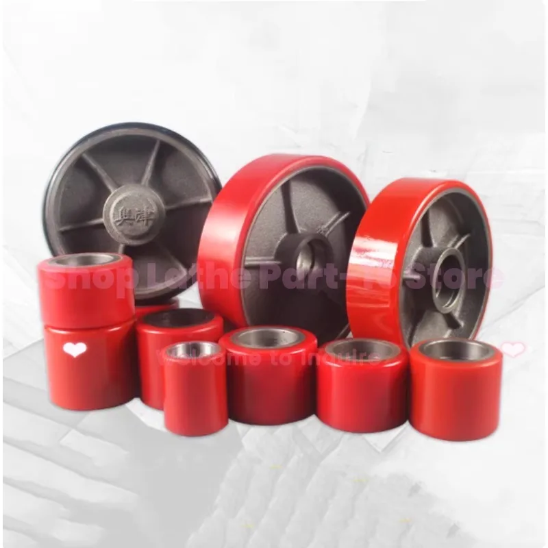 

For Noli Forklift Wheels Manual Hydraulic Truck Nylon/PU Polyurethane