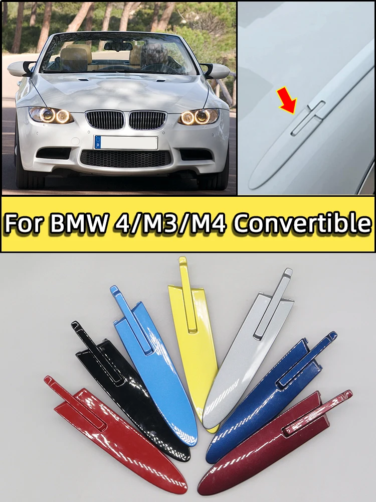 Pour BMW E93/M3 2013-2013 F83/M4 2014-2019 série F33/4 Convertible 2014-2018 capuchon de revêtement d'habillage de toit 54377184047 54377184038