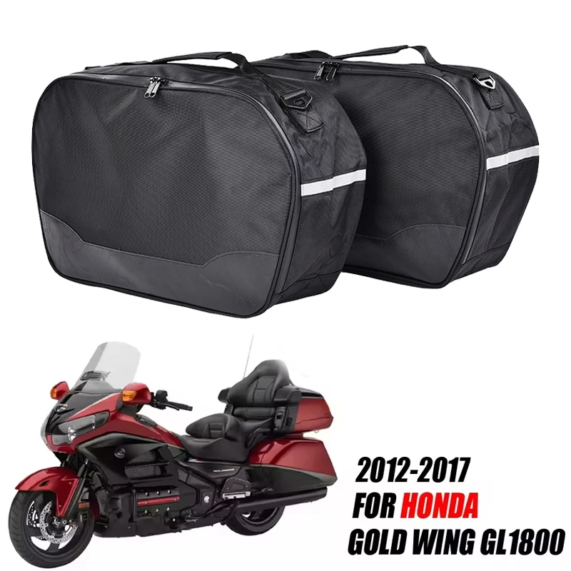 

New Motorcycle Trunk Side Luggage Storage Saddle Bag Liner Bag For Honda Goldwing Gold Wing GL 1800 GL1800 2012 - 2017