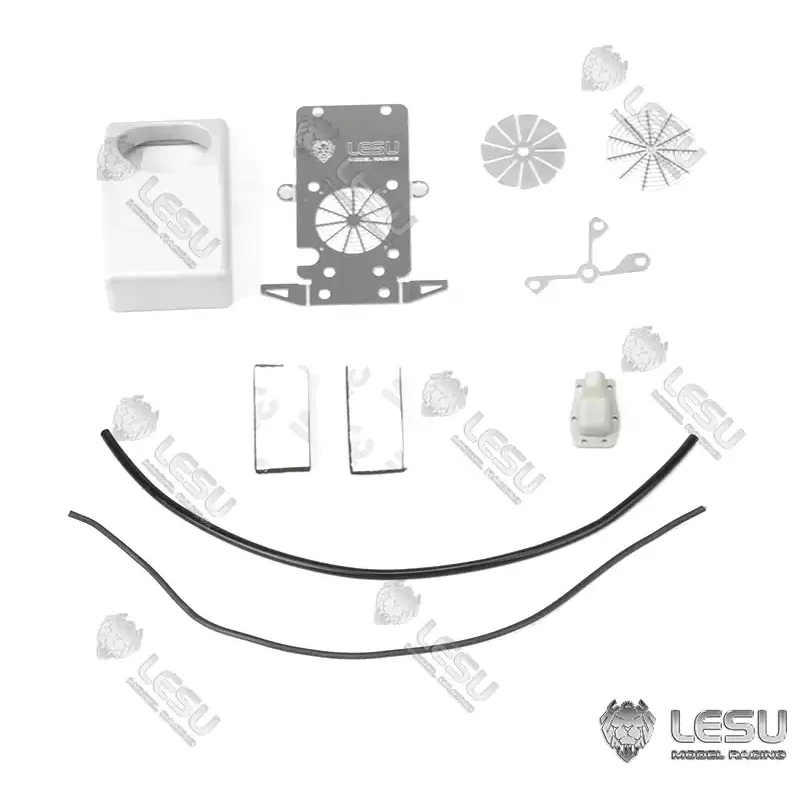 RC 1/14 Metall-Außenklimaanlagenmodell für Tamiya Traktor-LKW für SCANIA MAN VOLVO Tripper Truck DIY-Teile – Detail 6