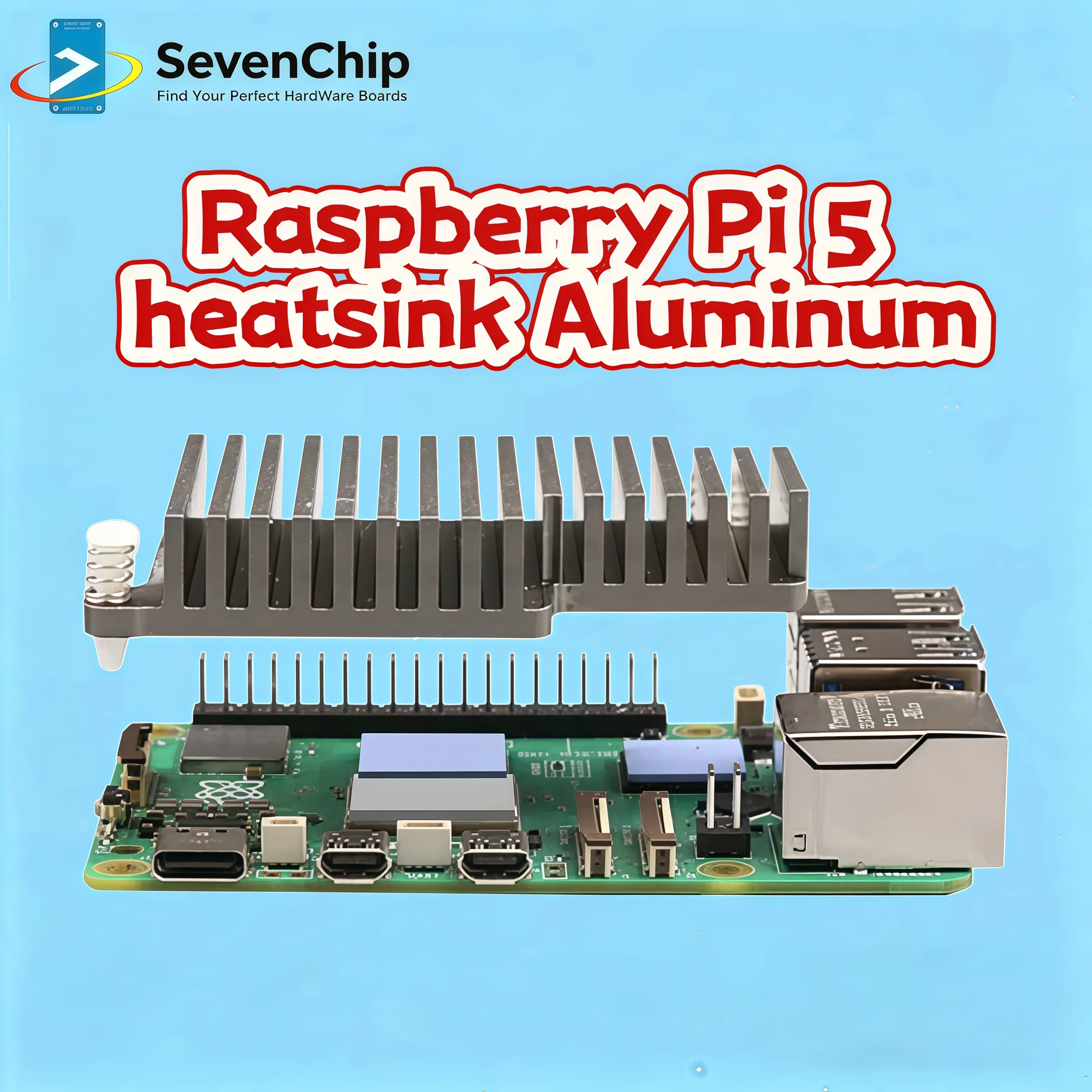 Raspberry Pi 5 Heatsink Alumin - Pi Cooler 评论和价格
