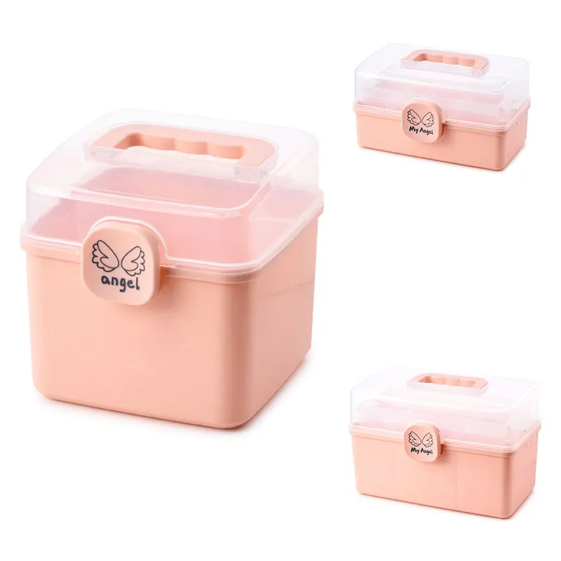 

Children's Hair Accessories Storage Box Girl Rubber Band Headdress Desktop Finishing Dressing Jewelry Case