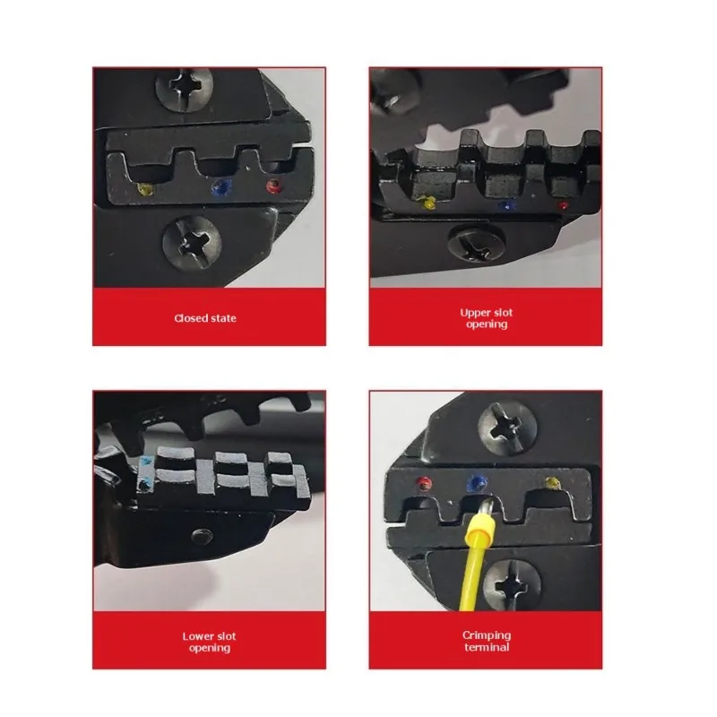 

Клещи для обжима разъемов HOTA43T JST MOLEX с открытым корпусом, с храповым механизмом, для разъемов Molex, для терминалов JST TE и контактов EPC PCIE SATA SN-6