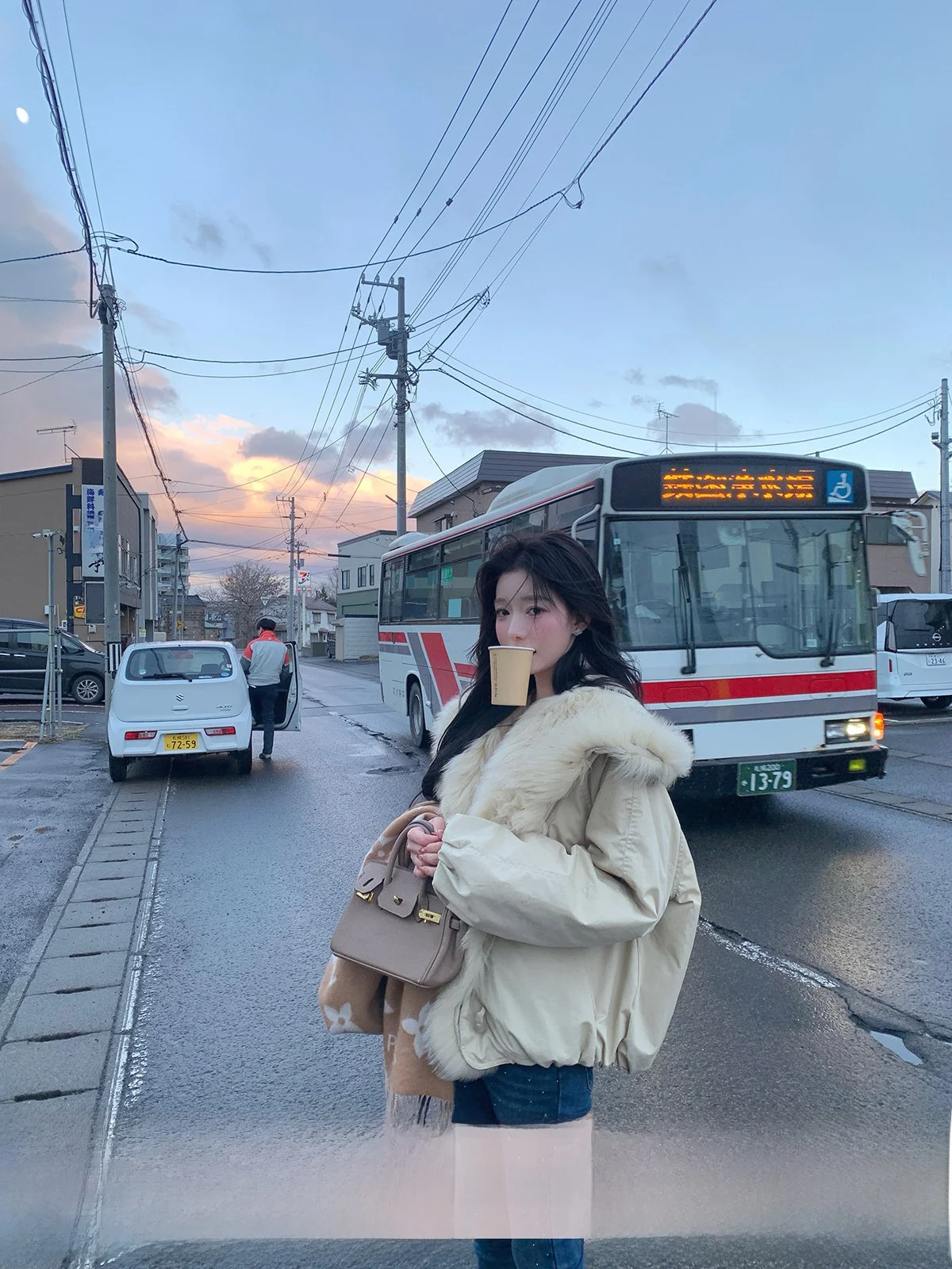 

Yoyozhang Women's Khaki down Jaet Simple Versatile Slimming Outerwear Street Sle Loose Fit Long Sve Thiened Winter Coat