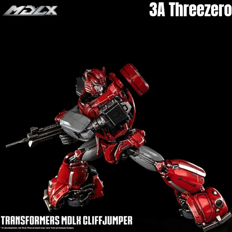 

In Stock Original ThreeZero 3A G1 MDLX Cliffjumper High Quality 36 Places To Move 12CM Action Figure with Box