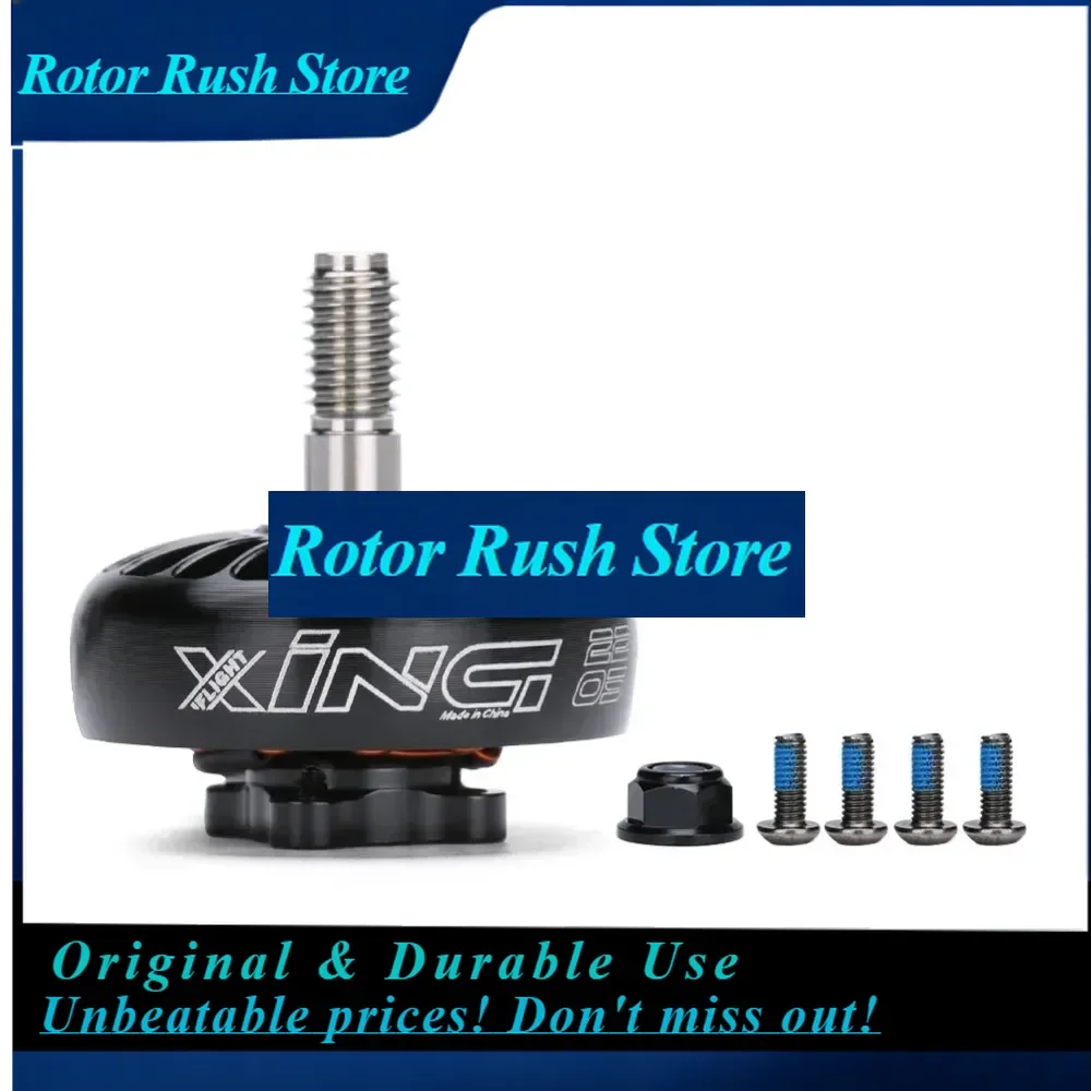 RoRuS4PCS IFlight XING 2205 2300KV / 3200KV / 2450KV 4-6S FPV NextGen Motor Black With 12*12mm/M2 Mounting Hole For FPV Parts
