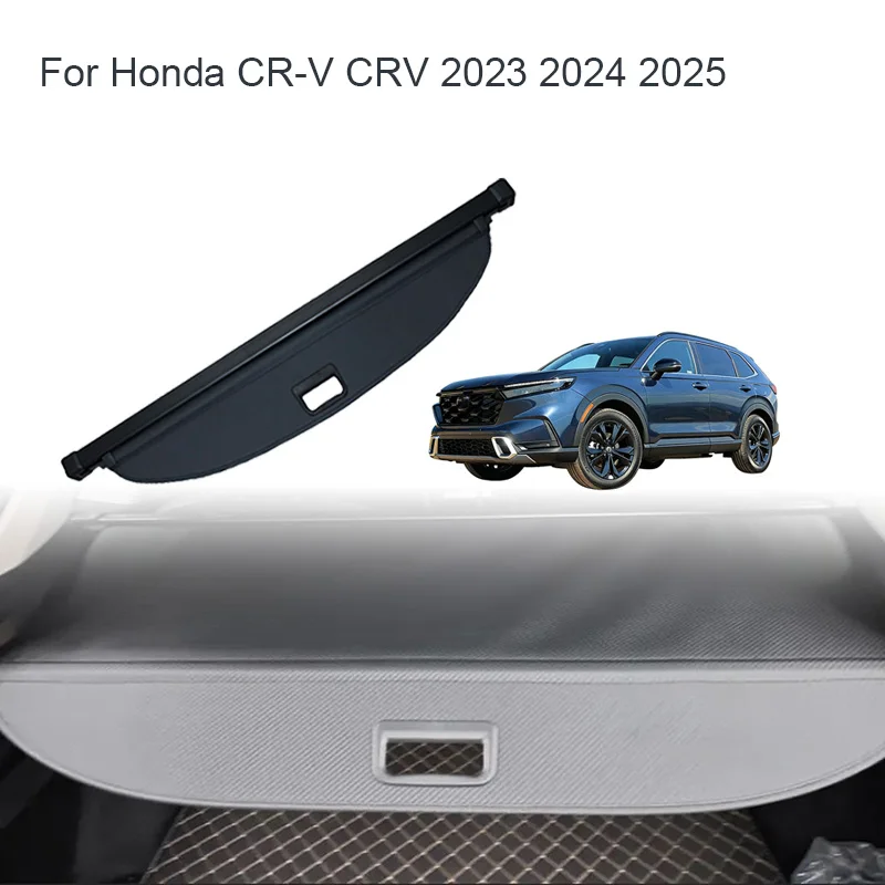 

Автоматический органайзер для штор багажника, чехол для Honda CR-V CRV 2023-2025 2024, 5 мест, чехол для багажника, задняя стойка, защитный козырек для багажа