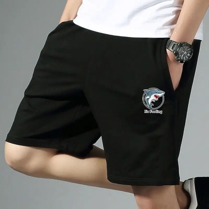 

Мужские шорты из 100% хлопка, свободные, плюшевые, размер 5, молодежные спортивные брюки, летние тонкие пляжные шорты