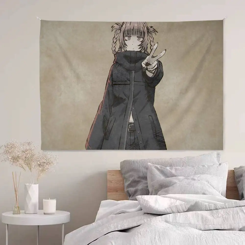 Anime Call Of The Night Kawaii Nanakusa Nazuna Cartoon Tapestry Wall Hanging Decoration Household Home Decor