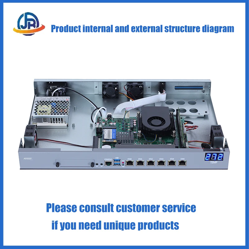 Soft Route LAN-946-6L 6network purt design 4genU Gan be DIY matched 2-3th i3 i5 i7