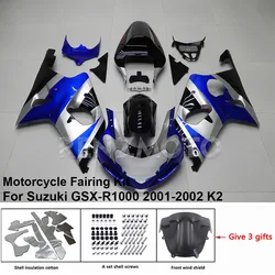 For Suzuki GSX-R1000 GSXR1000 2001-2002 K2 Fairing Motorcycle Set Body Kit Decoration Plastic Guard Plate Accessories Shell