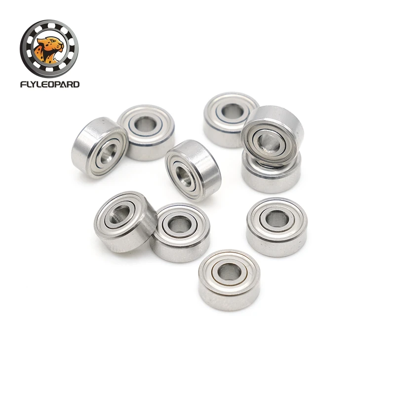 10pcs SR156ZZ SR166ZZ SR168ZZ SR2ZZ SR3ZZ Stainless Steel Bearings ABEC-9 High Precision Double Metal Shield Wear Resistant