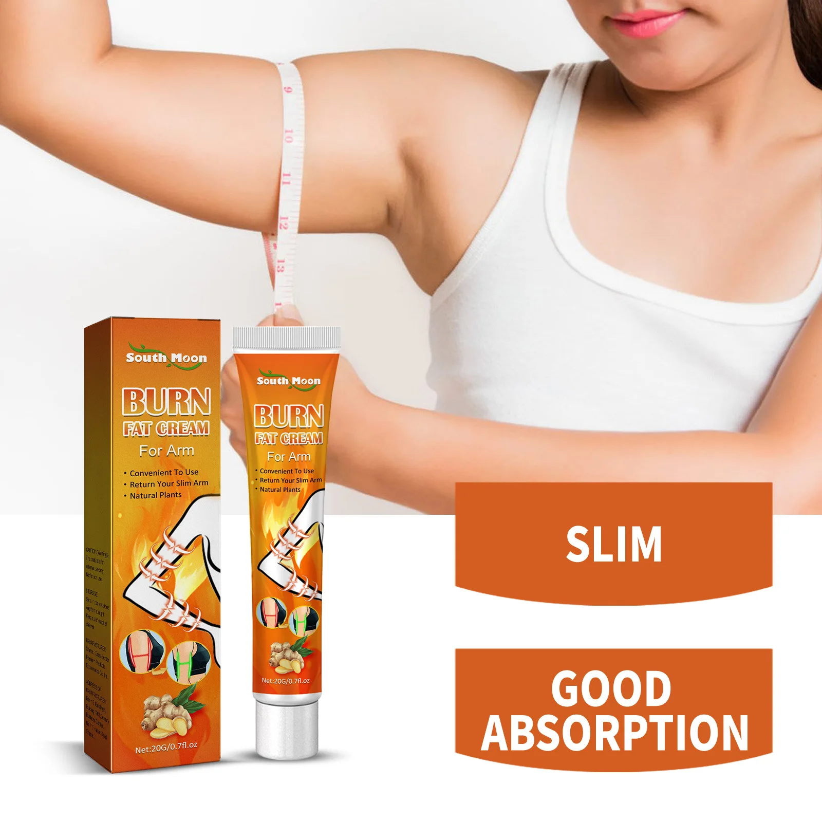 Arm Slimming Cream Reduce Cellulite Lose Weight Firming Shaping Legs Belly Thigh Waist Fat Burning Lifting Sexy Figure Body Care