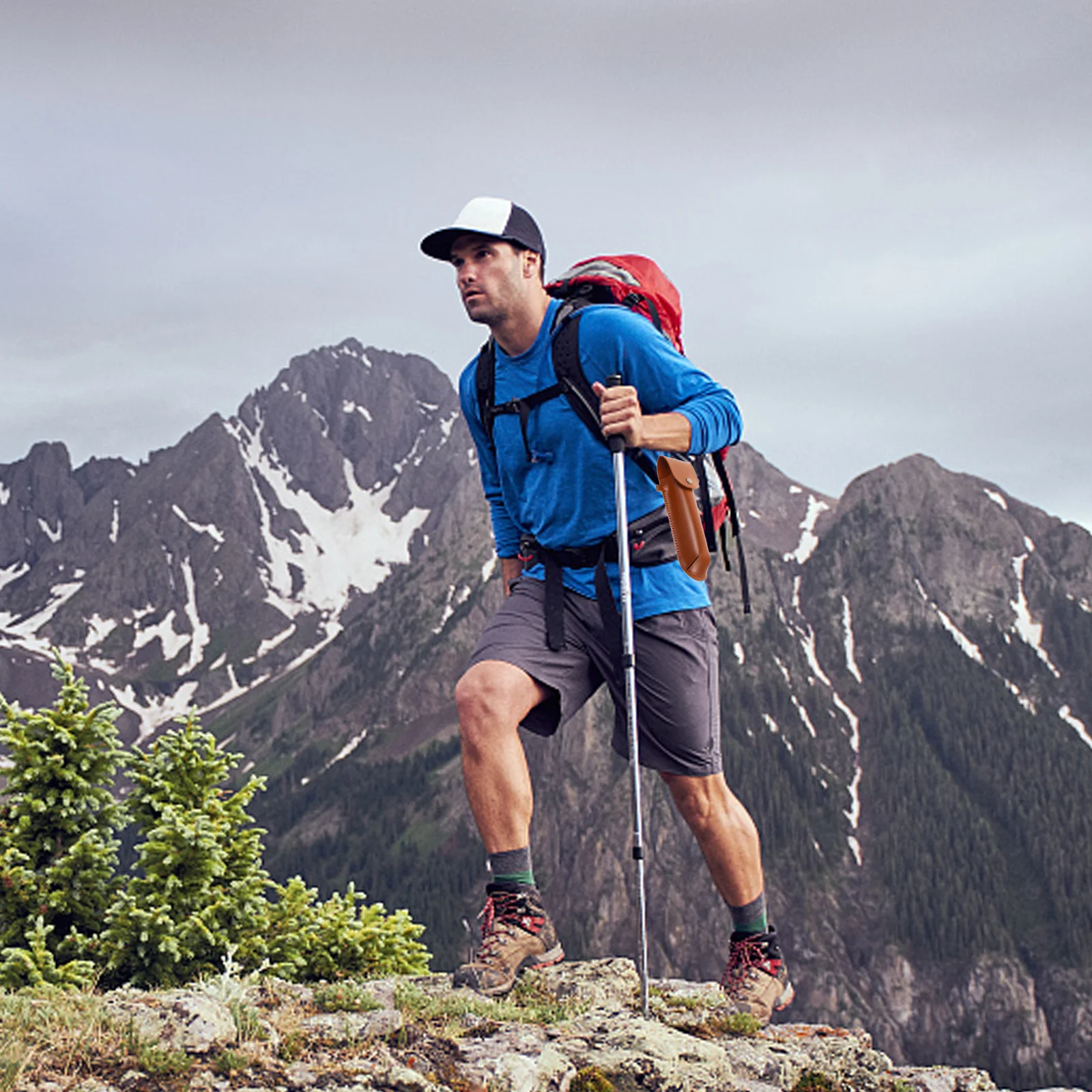 غطاء اوجير يدوي، غطاء حماية صناعي، منظم تخزين الأدوات الخارجية لمفكات البقاء على قيد الحياة