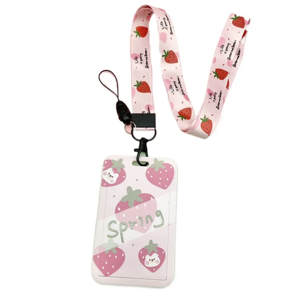 Funda para tarjeta de autobús, tarjeteros de frutas, funda protectora, colgantes, insignia, funda para tarjetas, soporte duro para sesión fotográfica, funda para tarjeta para mujer