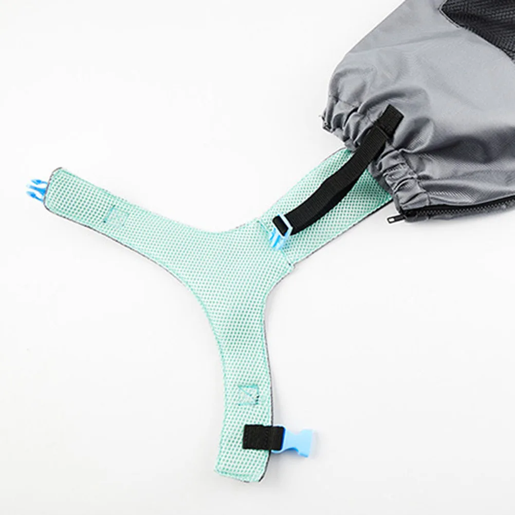 

Anti-Wear Pet Protective Bag Oxford Cloth Breathable Mesh Zip Closure Elastic Cuff For Injured Disabled Dogs Drag Pouch Xl