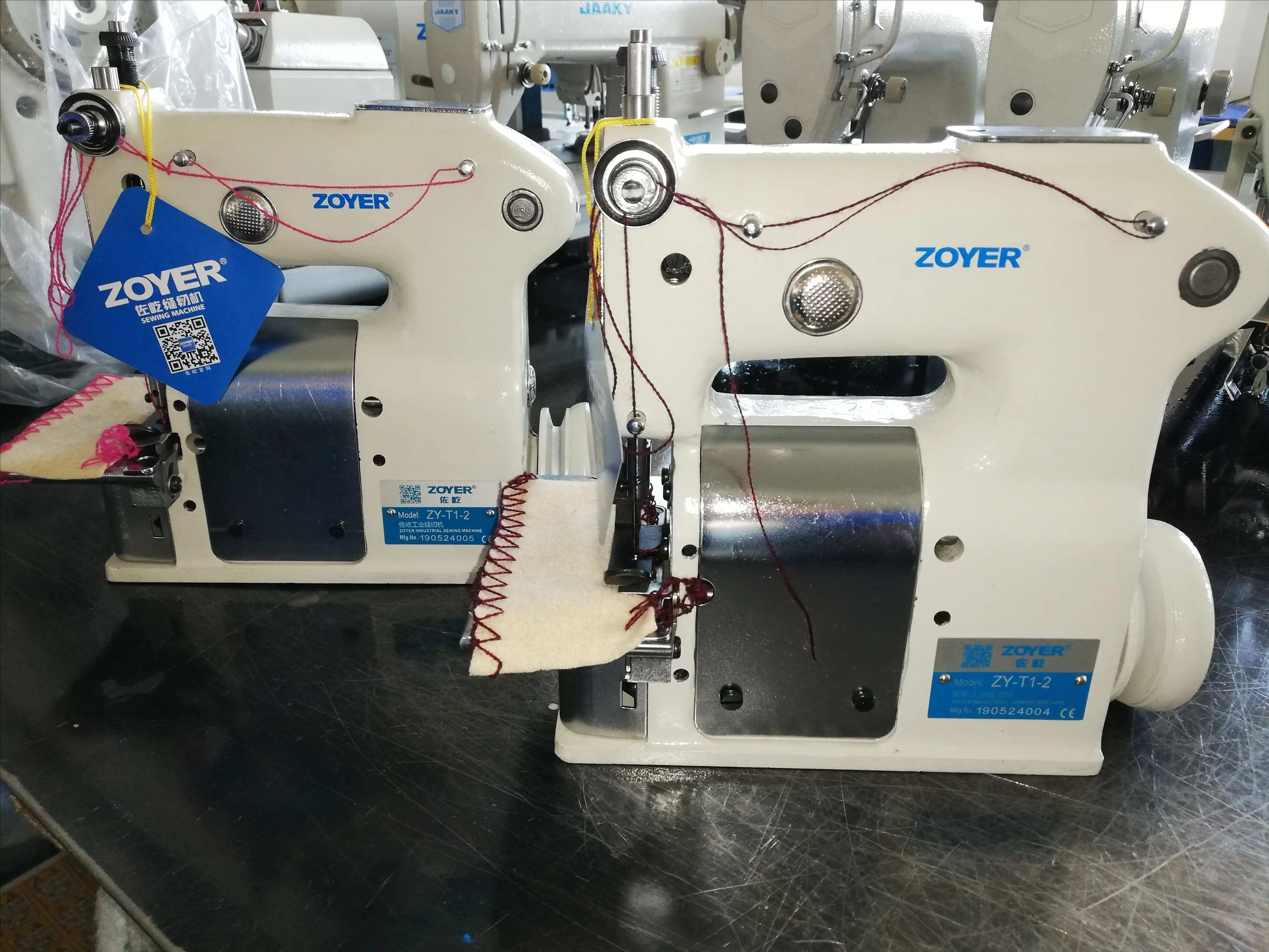 ZY-T1-2 Multiple Stitch Blanket Edge Decoration Shell Stitch Overlock Sewing Machine